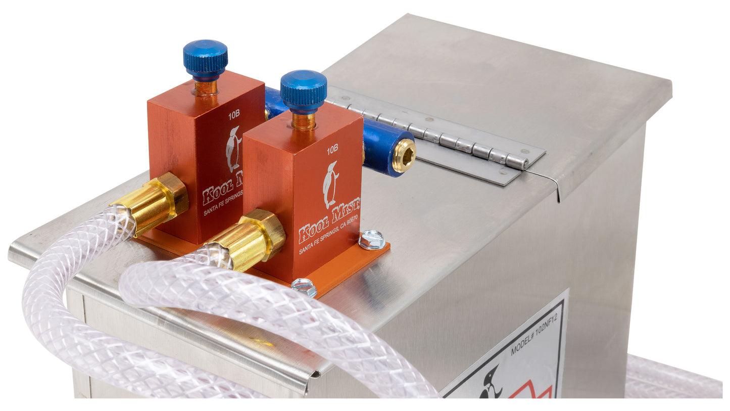Mist Coolant System with Tank, 2 Outlets