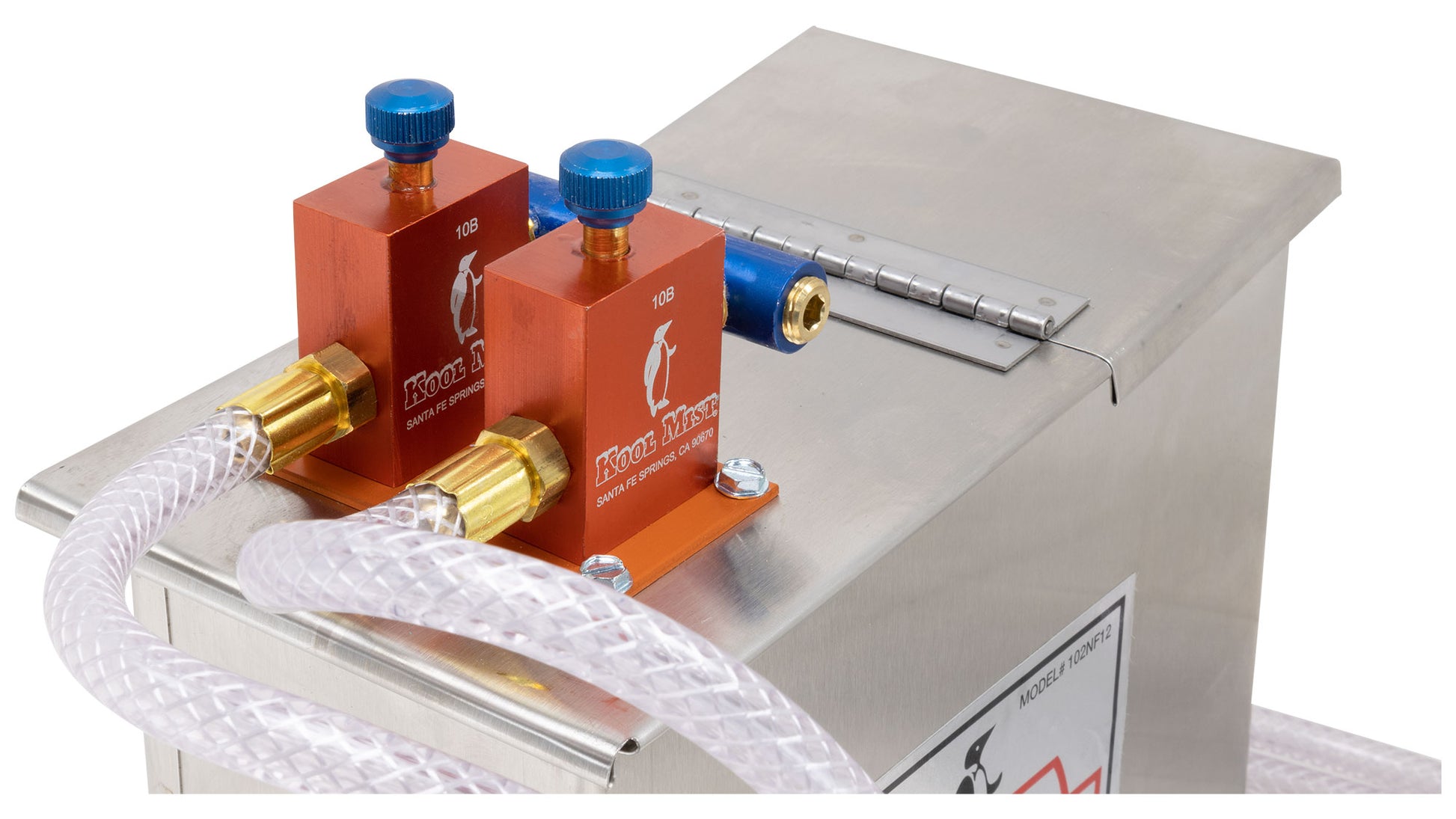 Mist Coolant System with Tank, 2 Outlets