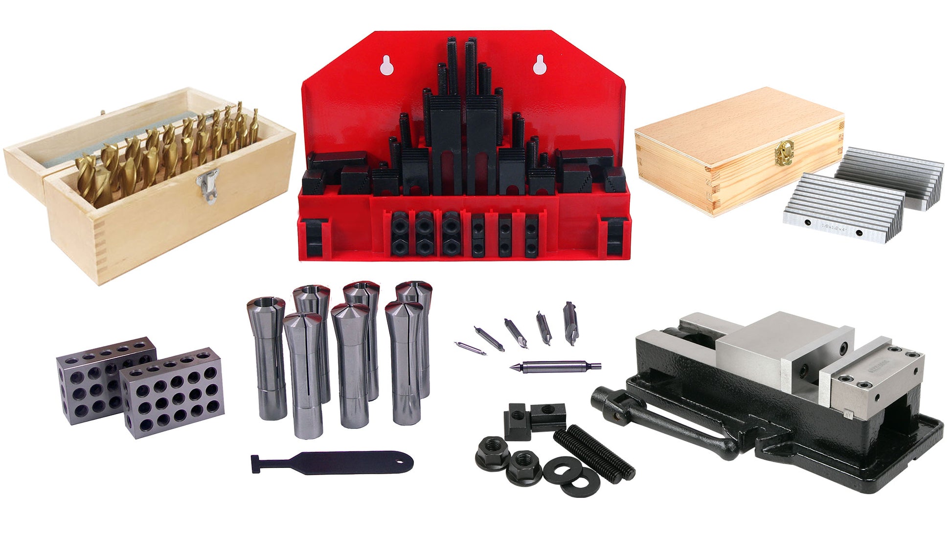 Bench Mill Tooling Package, R8 Basics