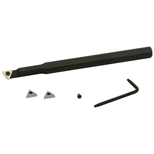 Threading Tool, Internal, 3/8" Indexable, HSS Triangle Inserts, A R Warner Kit #19