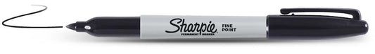 Sharpie Fine Point Permanent Marker, Black