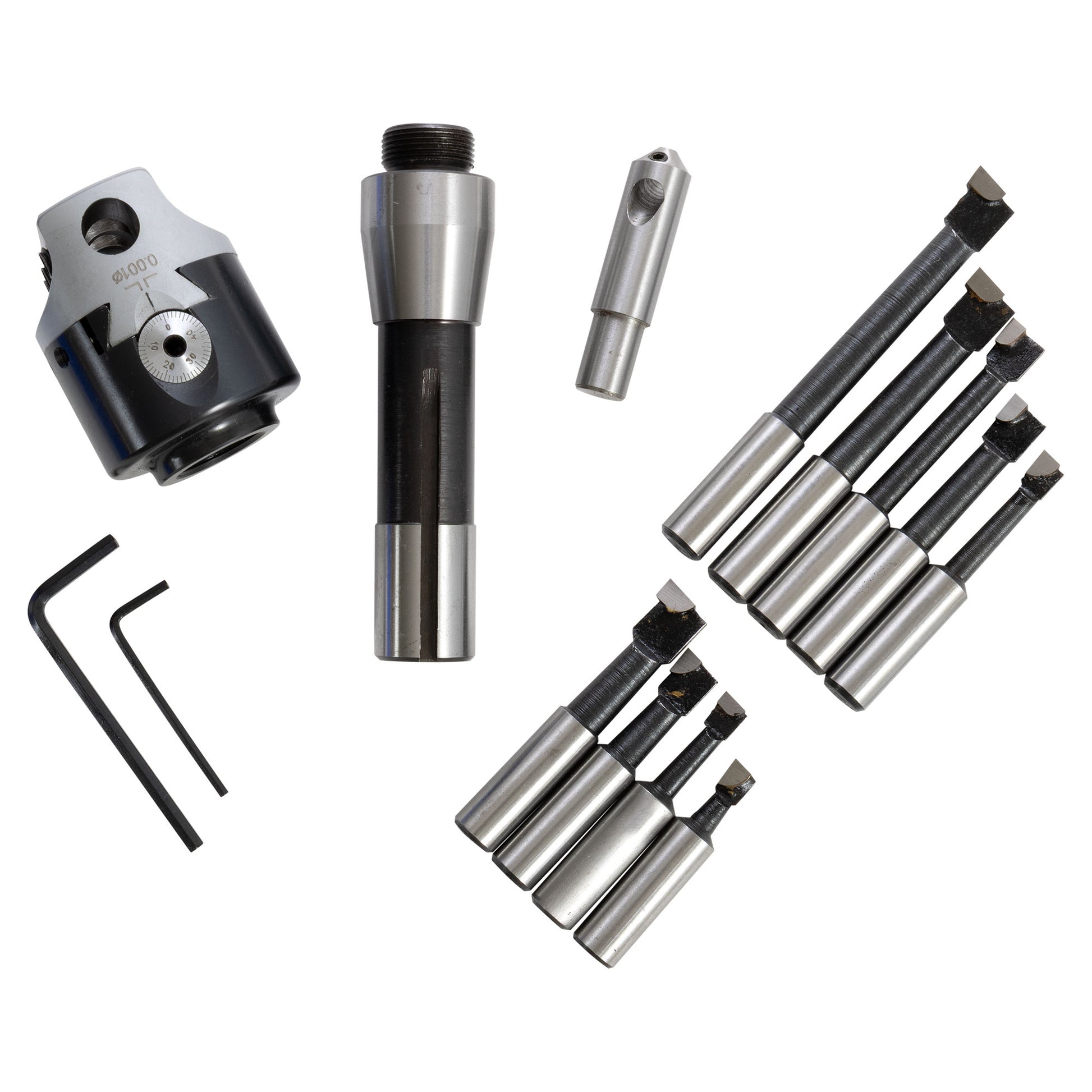 Boring Head Set, R8 - Contents