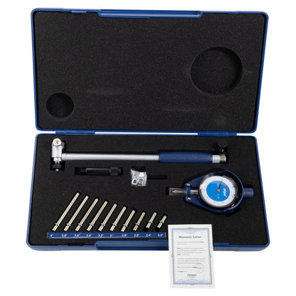 Bore Gage Set, 2-6" Dial, Dasqua