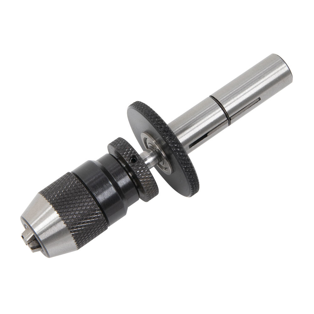 Sensitive Drill Feed and 1/8" (3 mm) Keyless Drill Chuck - LittleMachineShop.com