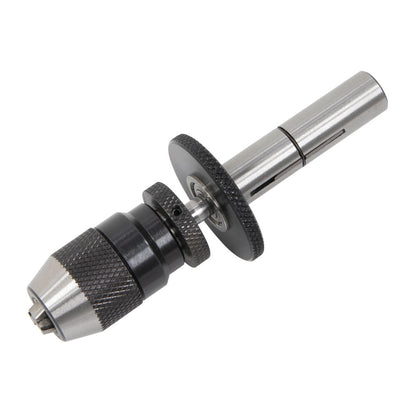 Sensitive Drill Feed and 1/8" (3 mm) Keyless Drill Chuck - LittleMachineShop.com