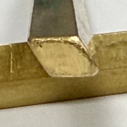 Gib, Mini Lathe, 150 mm/120 mm, Brass (Pair)