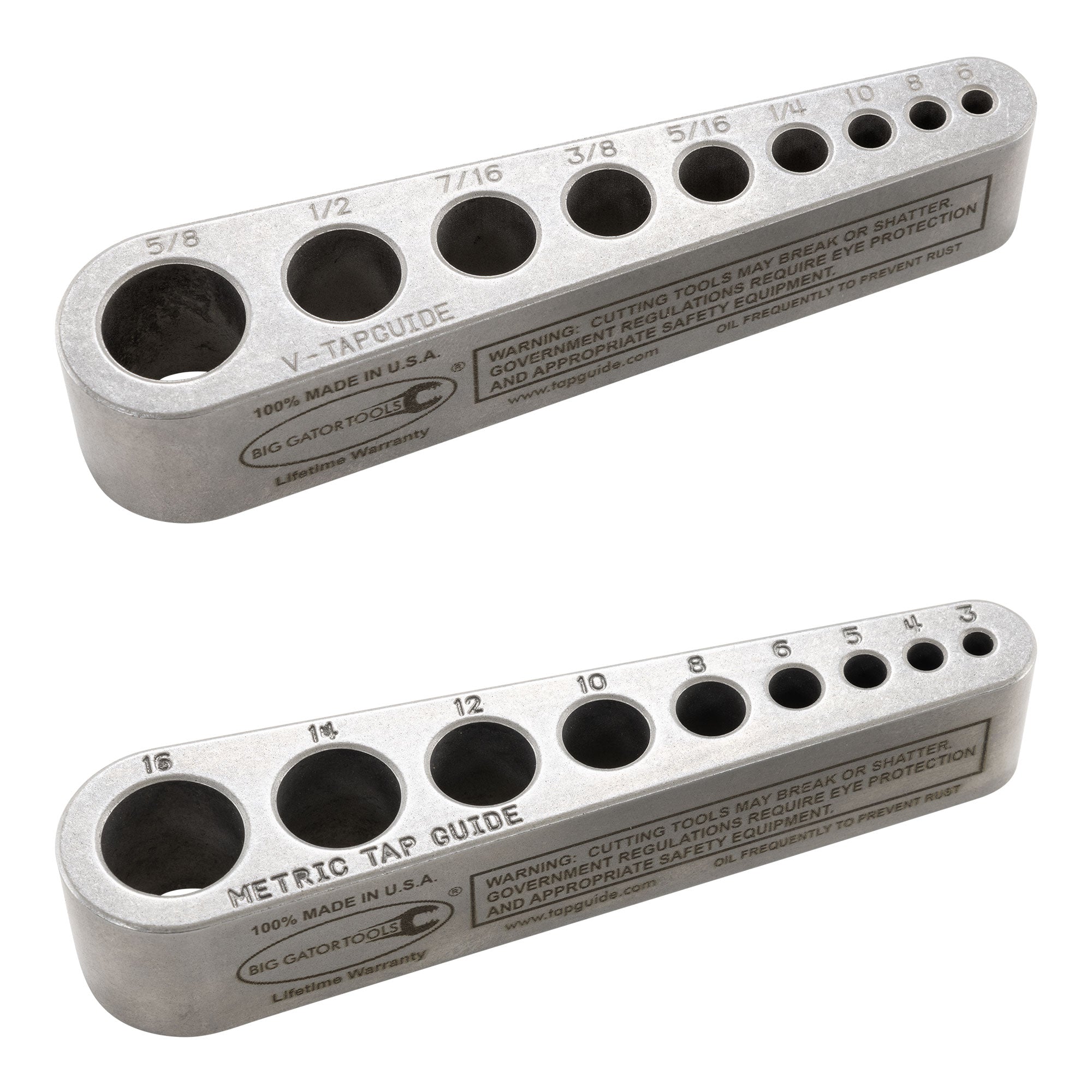 Tap Guide Insert V-TapGuide Hand Tap Guide Set, Inch and Metric – LittleMachineShop.com