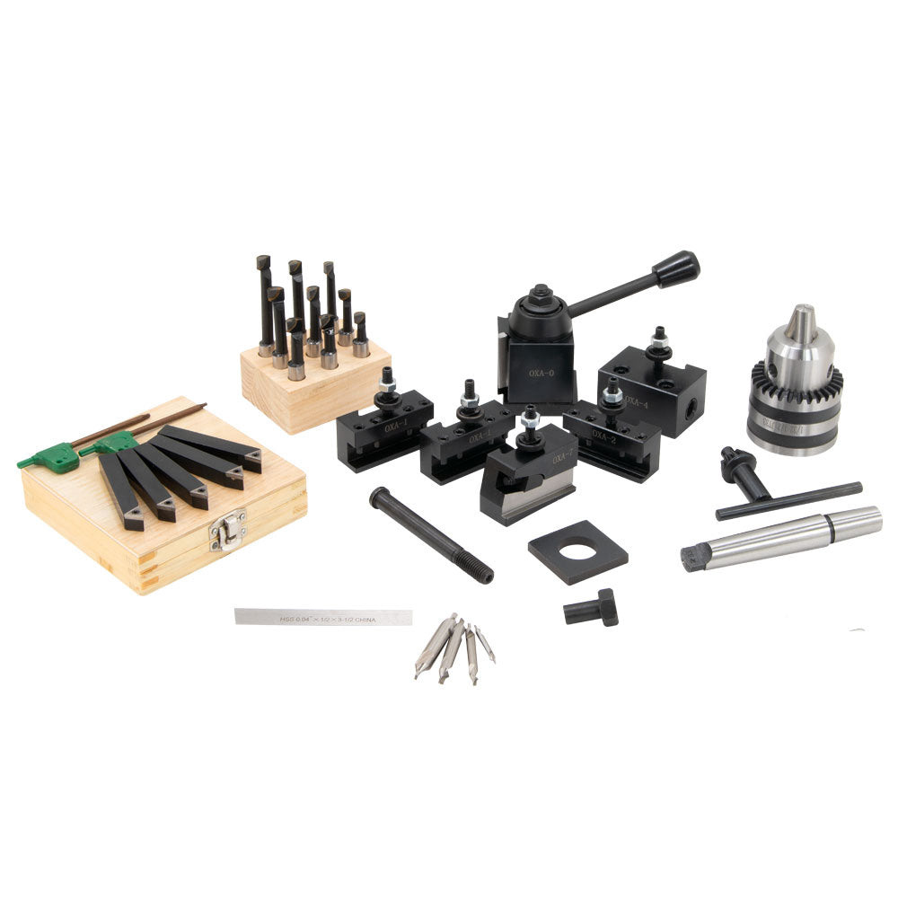 Tooling Package, G0768, 8x12, 8x14 Bench Lathes + OXA QCTP