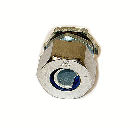 Connector, 8 mm Dia Flexible Metal Conduit CLOSEOUT - LittleMachineShop.com