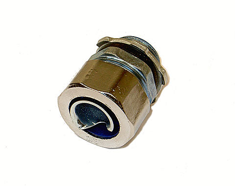 Connector, 13 mm Dia Flexible Metal Conduit CLOSEOUT - LittleMachineShop.com