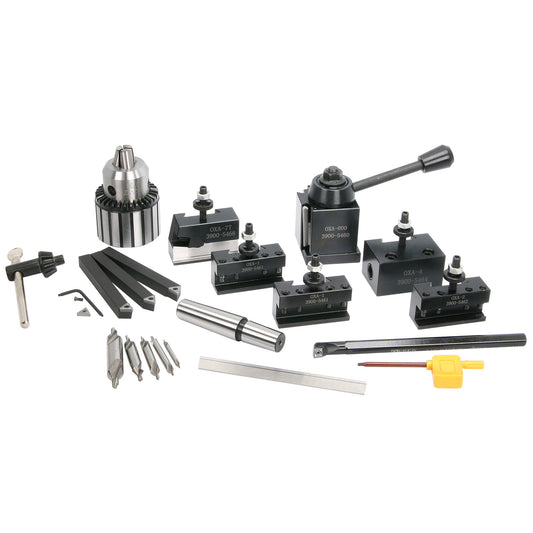 Mini Lathe Tooling Package, Premium + OXA QCTP - LittleMachineShop.com