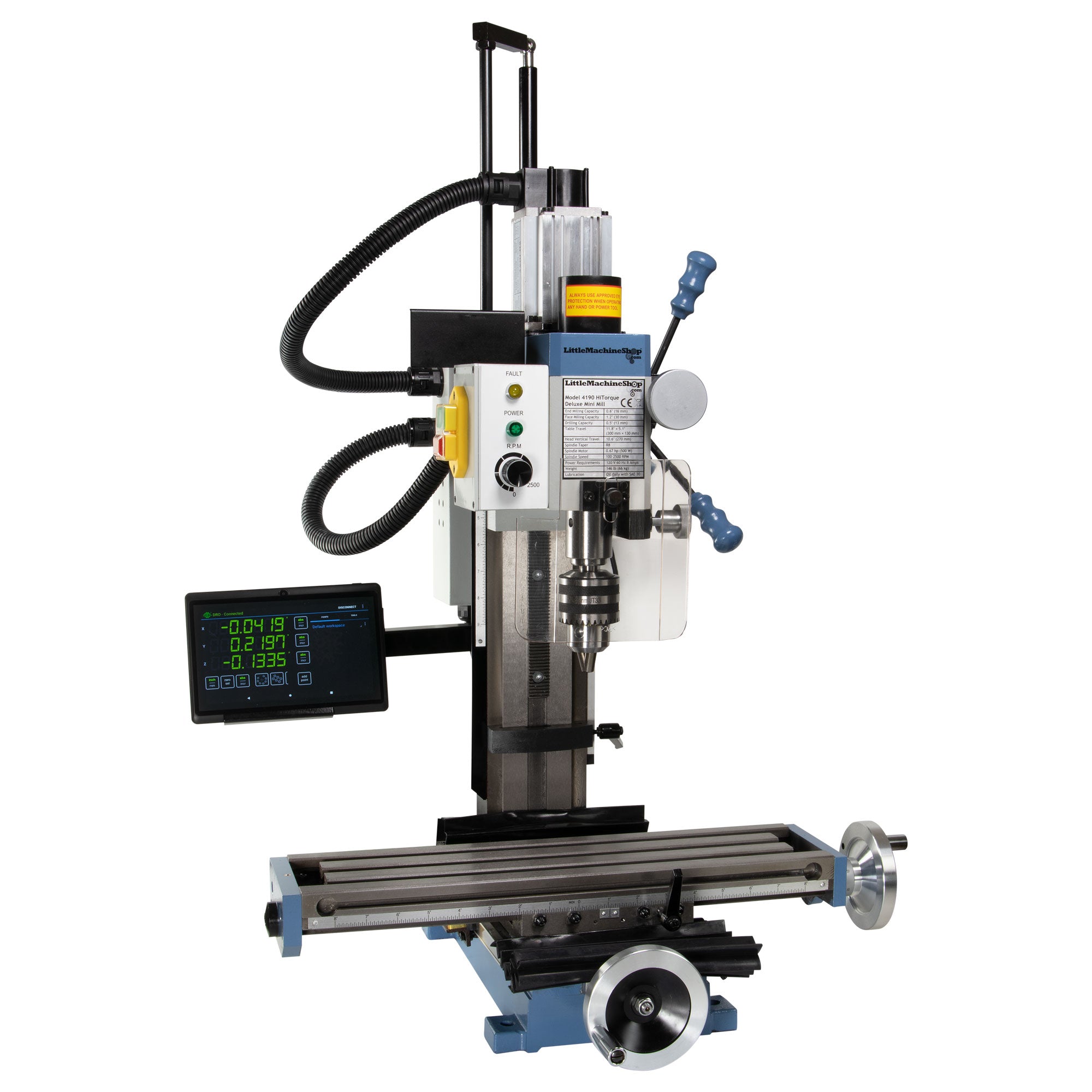 HiTorque 4190 Mini Mill | LittleMachineShop.com