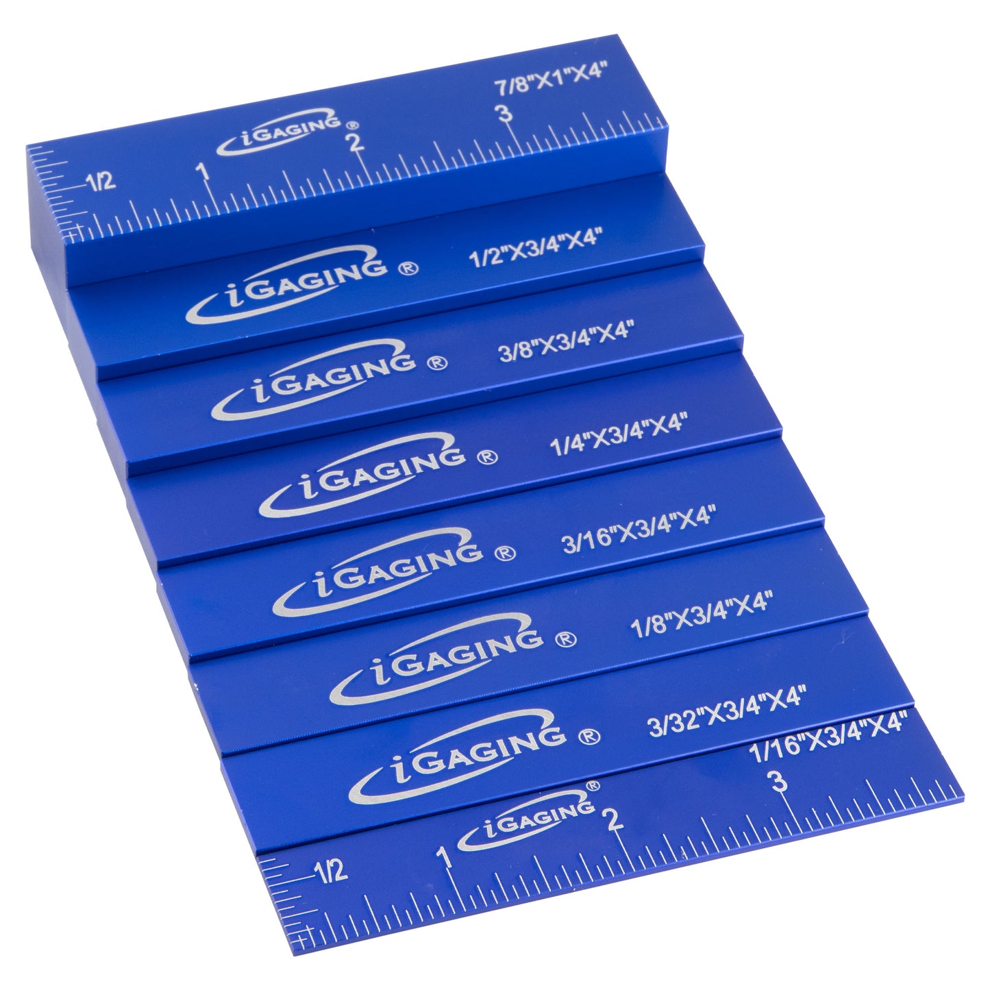 Setup Blocks, Eight Block Set, iGaging