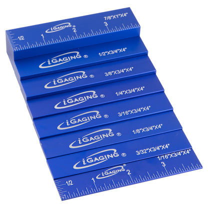 Setup Blocks, Eight Block Set, iGaging