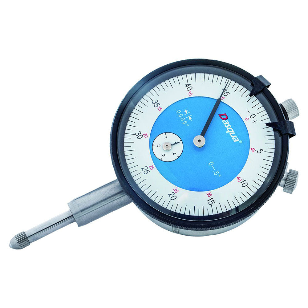 Dial Indicator, 0.5" x 0.0005", Professional Grade, Dasqua