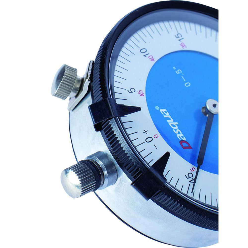 Dial Indicator, 0.5" x 0.0005", Professional Grade, Dasqua