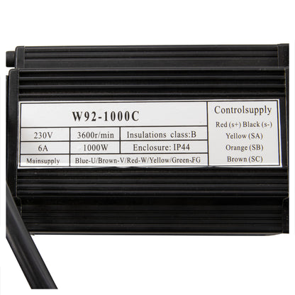 Motor, 1000 Watt Brushless, Bench Lathe