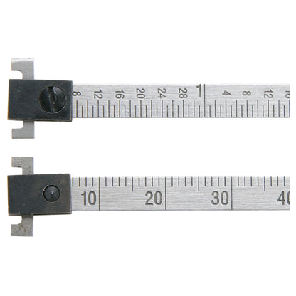 Rule, Steel, Hook 12" (32nds/ 0.5 mm), PEC