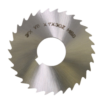 Slitting Saw Blade, 1/8", HSS