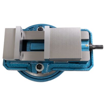 Vise, 4" Precision Milling, Professional Grade - top down view - LittleMachineshop.com