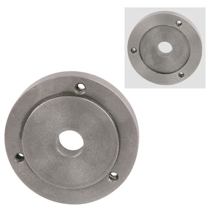 Backplate Lathe Chuck Adapter, 5" to 4"