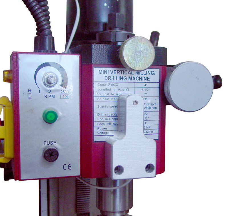 切手111006 Spindle Lock, X2 Mini Mill – LittleMachineShop.com