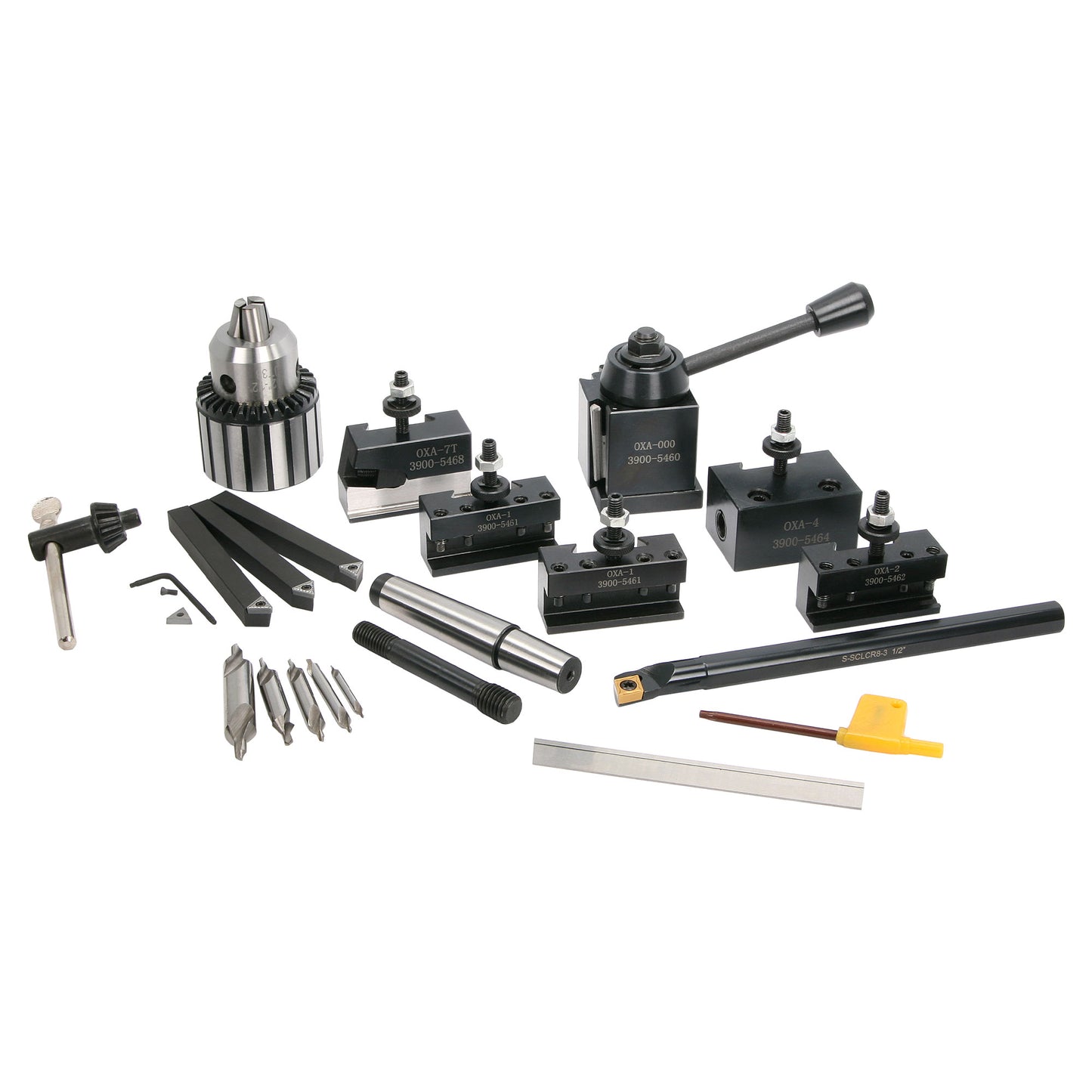 Bench Lathe Tooling Package, Premium + AXA QCTP (9x20 HiTorque) - LittleMachineShop.com