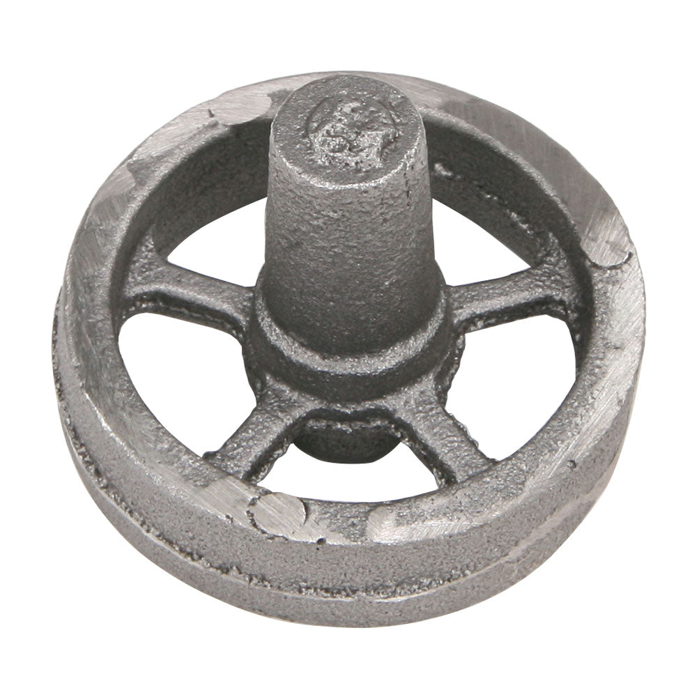 Flywheel, 2" Diameter, 5 Straight Spokes