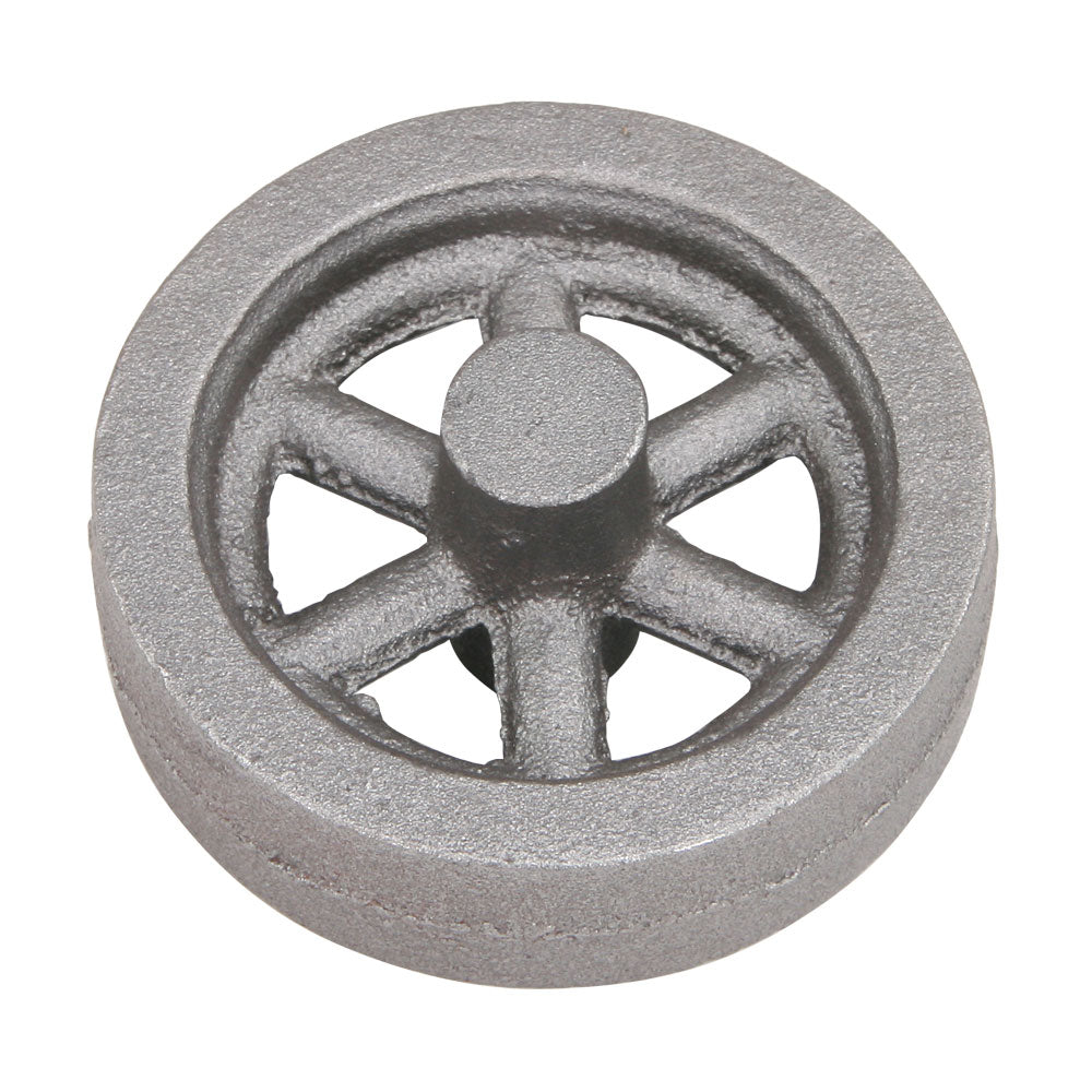Flywheel, 2-1/2" Diameter, 6 Straight Spokes