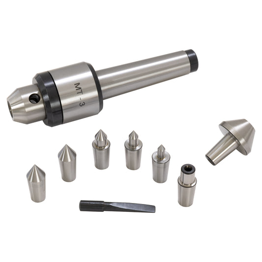 Live Center, 3MT Multi Point Precision - LittleMachineShop.com