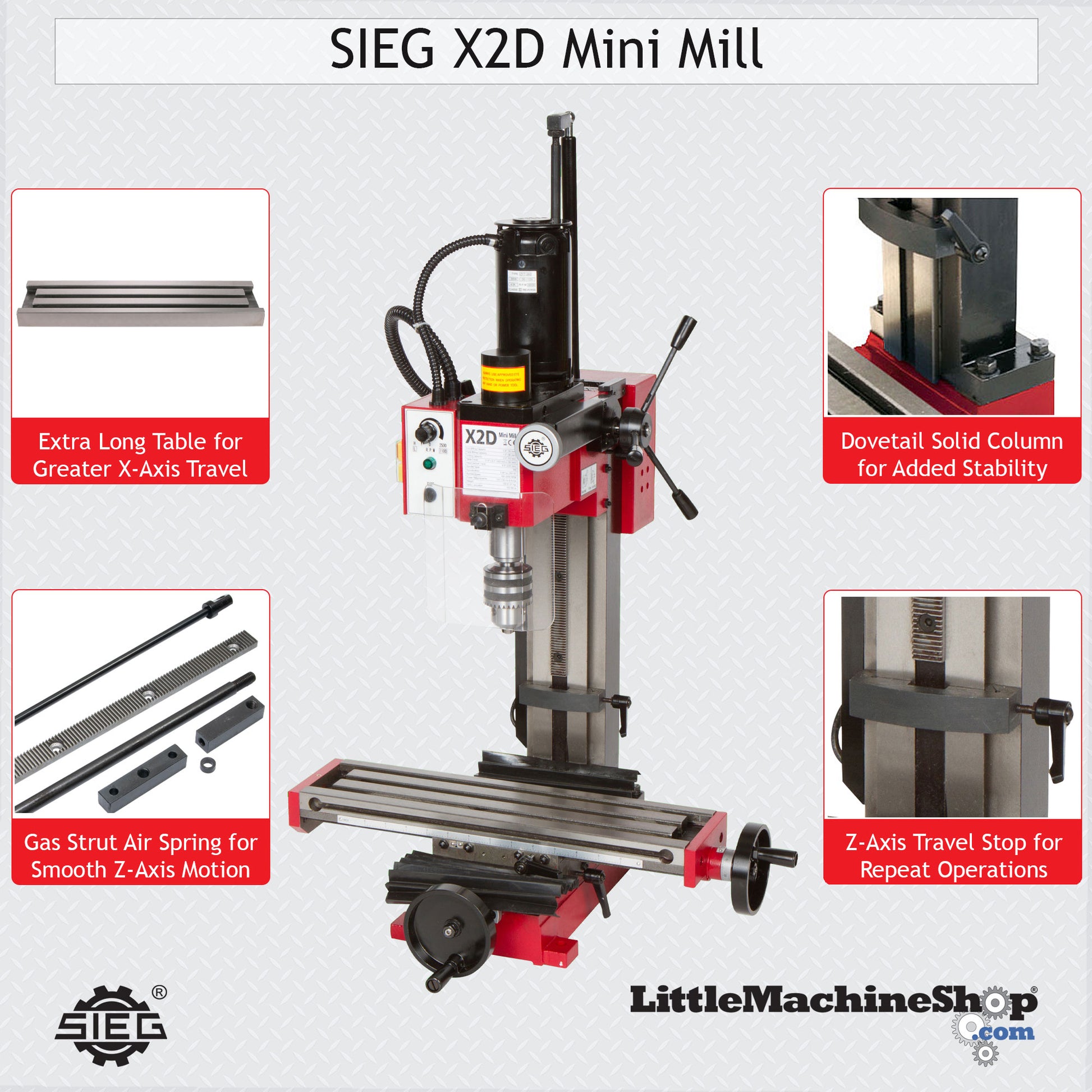SIEG X2D Mini Mill