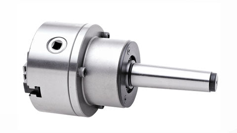 Revolving Tailstock Chuck Adapter, 3" Chuck, 2MT