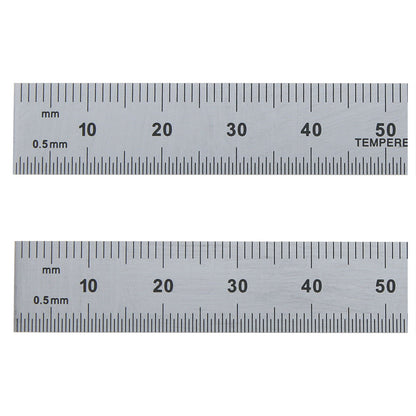 Rule, Steel, 300 mm 30 (1.0 mm/.05 mm) Flexible, PEC
