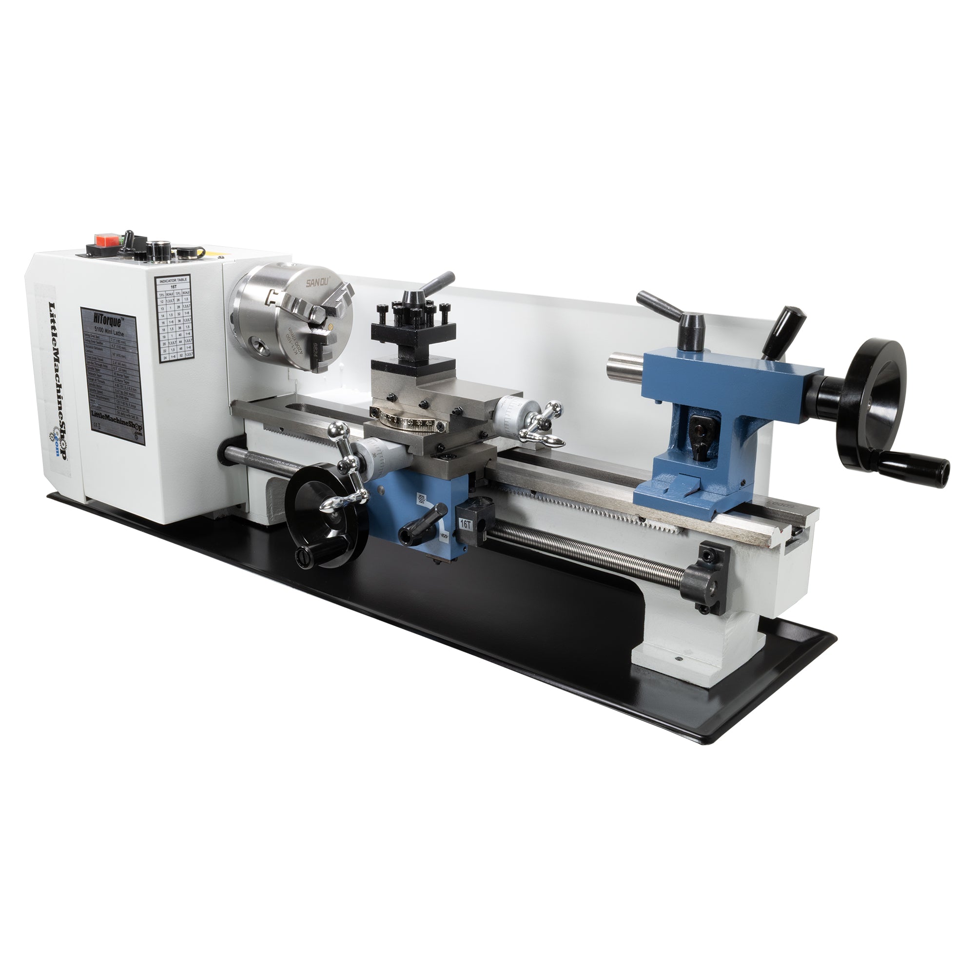 HiTorque 5100 Mini Lathe - 7x16 – LittleMachineShop.com