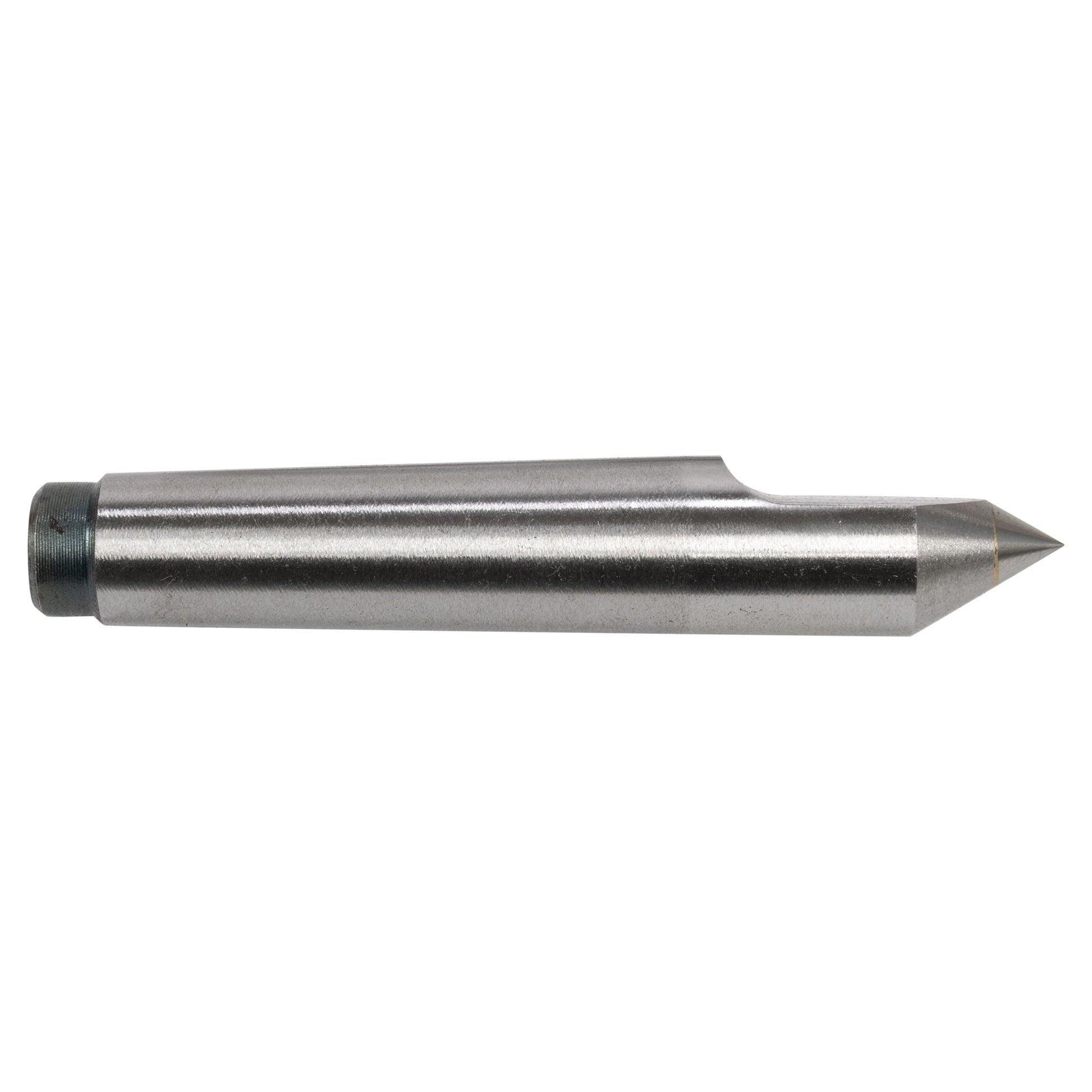 Dead Center, 2MT, Carbide Tip, Half-Notched