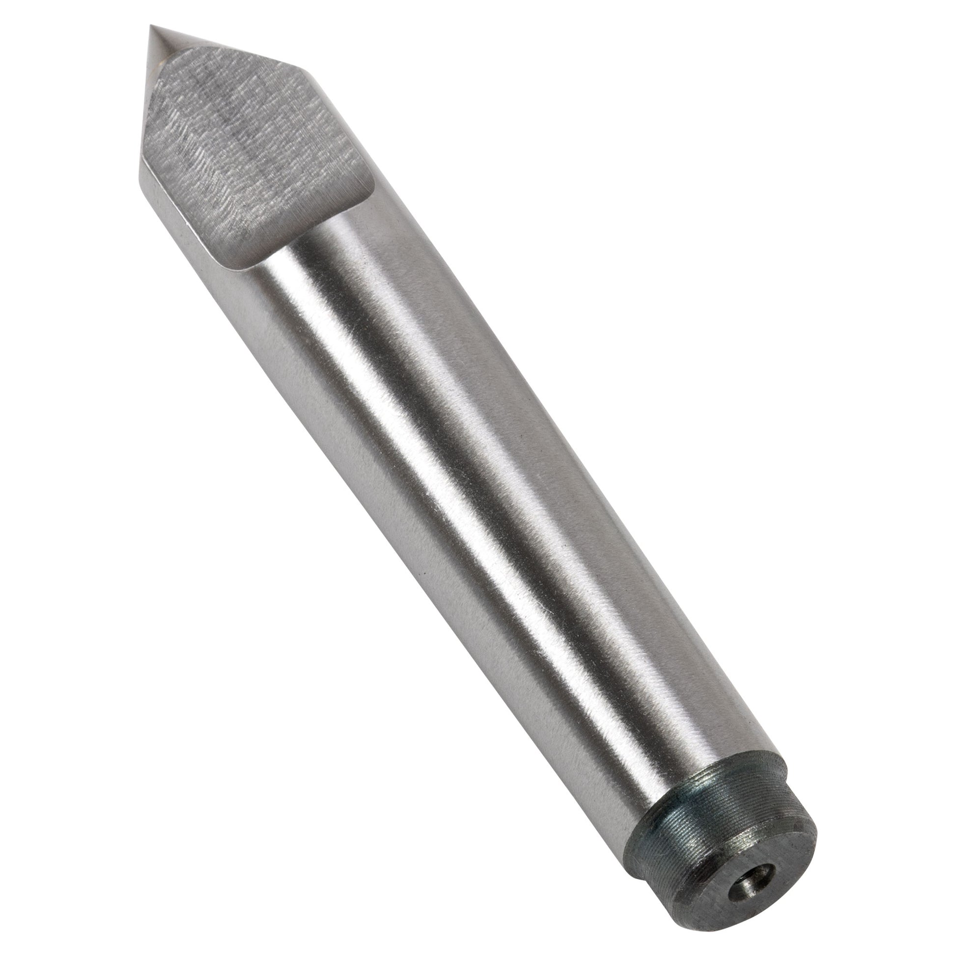 Dead Center, 2MT, Carbide Tip, Half-Notched
