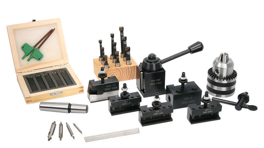 Mini Lathe Tooling Package, Basics + OXA QCTP