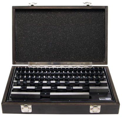 Gage Block Set, Rectangular, 81 Pieces