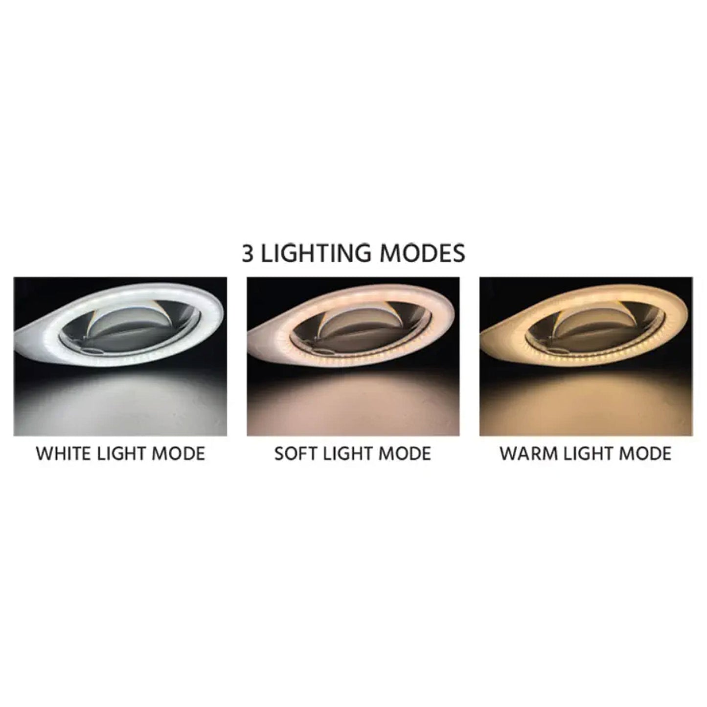 Magnifier, 8x, Desktop, LED Light