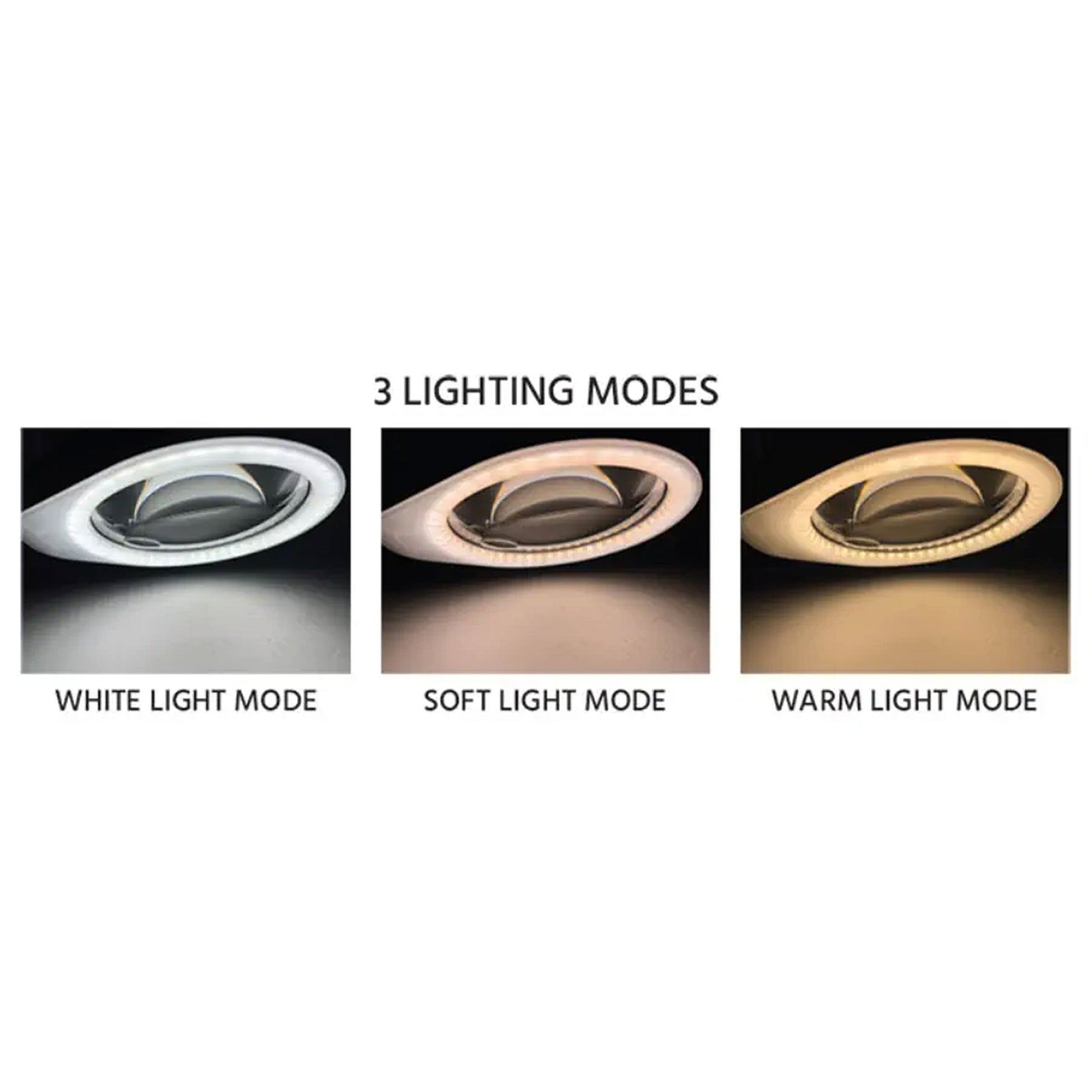 Magnifier, 8x, Desktop, LED Light