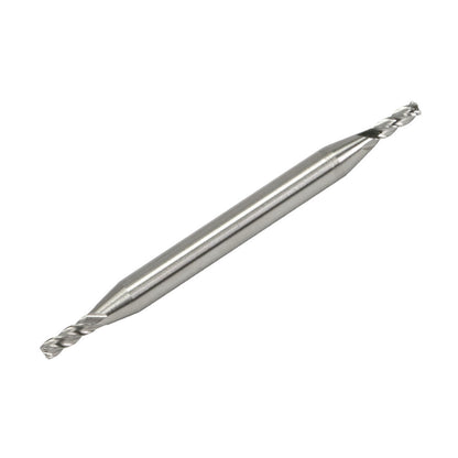End Mill, Miniature, 3/32" 4 Flute, Double Ended, HSS