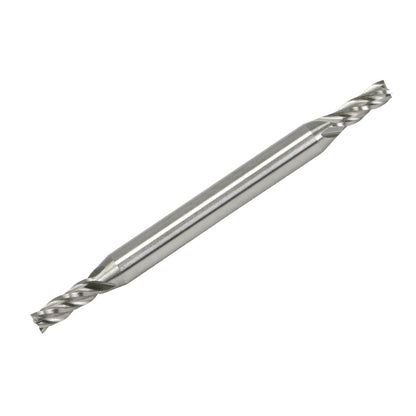 End Mill, Miniature, 1/8" 4 Flute, Double Ended, HSS