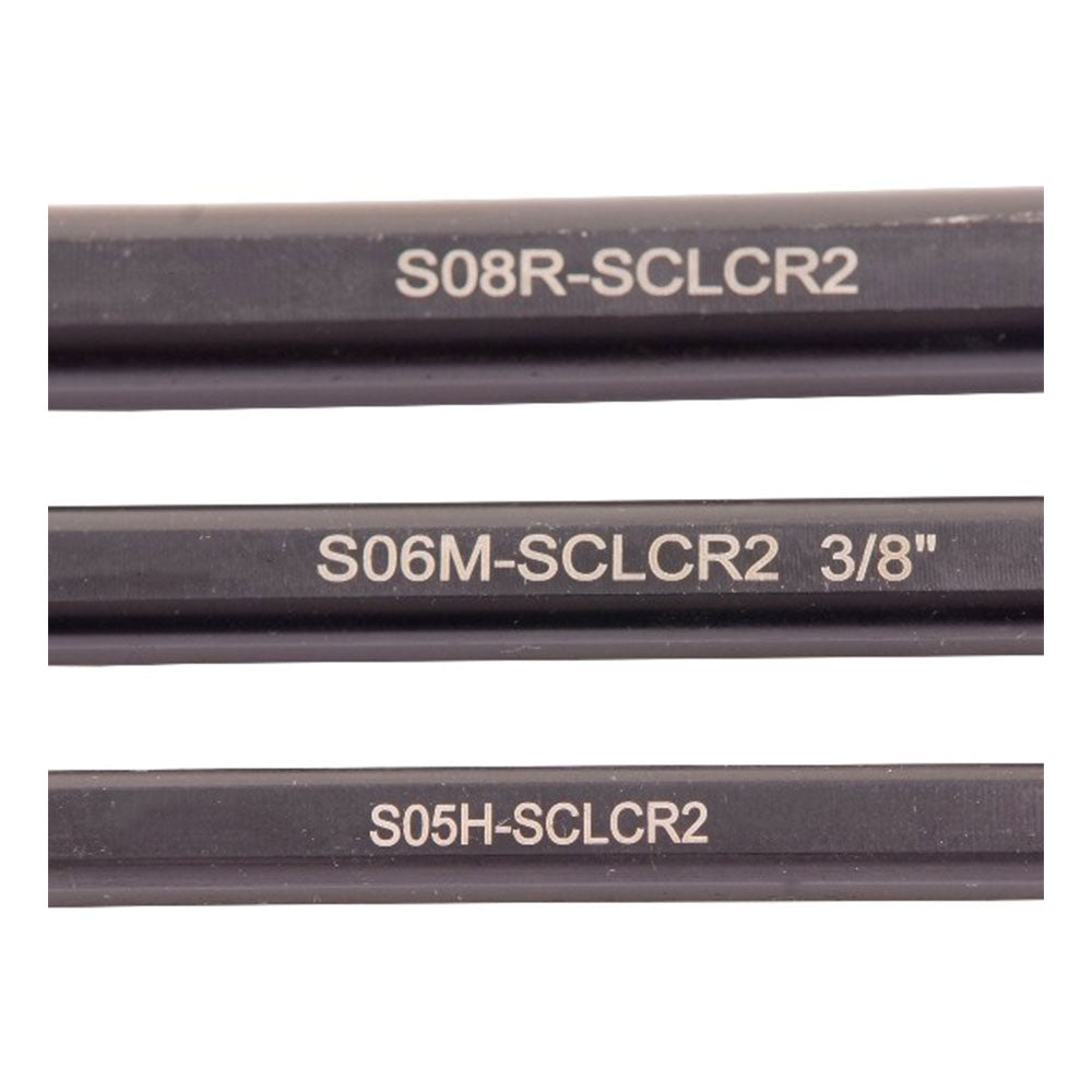 Boring Bars, 5/16" Indexable, 80 Deg Diamond Inserts,  3 Piece