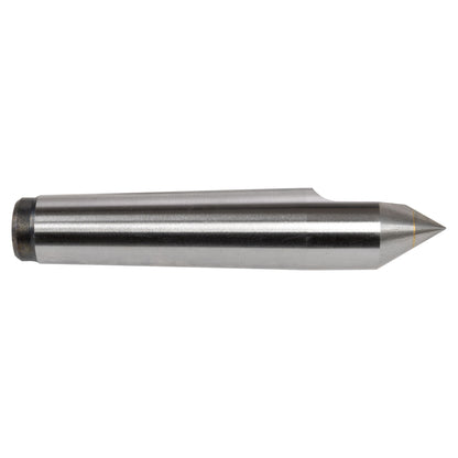 Dead Center, 3MT, Carbide Tip, Half-Notched