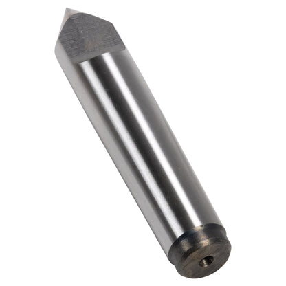 Dead Center, 3MT, Carbide Tip, Half-Notched