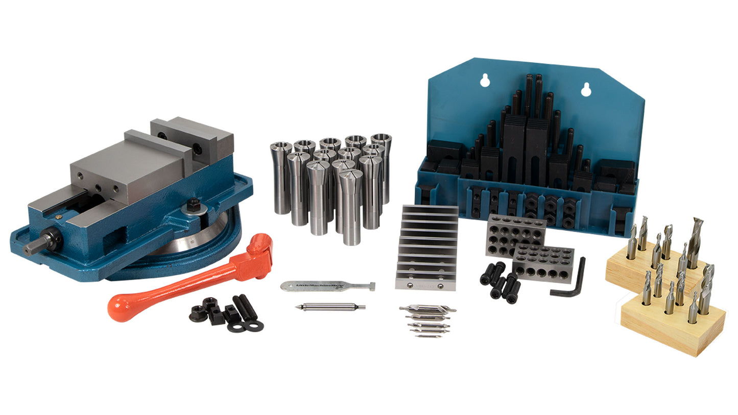 Bench Mill Tooling Package, R8, Premium