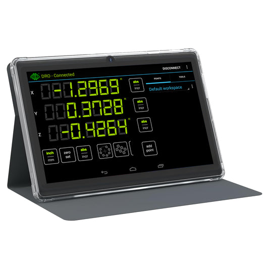 DRO Display, Bluetooth Tablet | LittleMachineShop.com