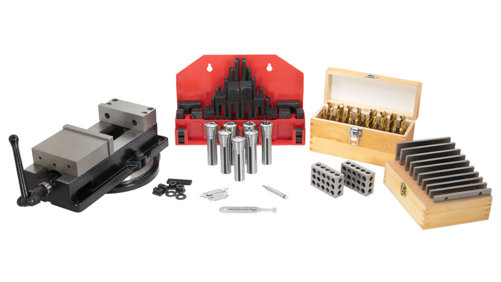Bench Mill Tooling Package, R8 Deluxe