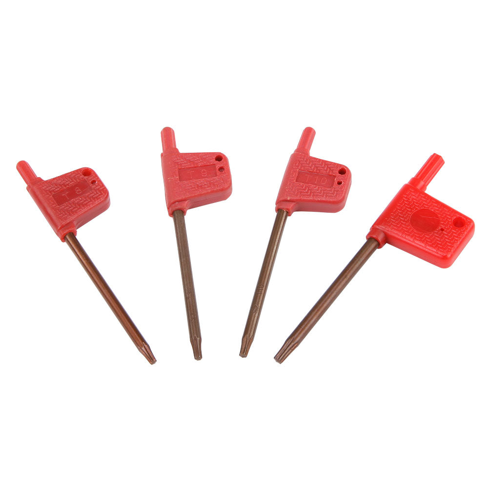 Torx Wrenches, Flag Style, Individual Sizes