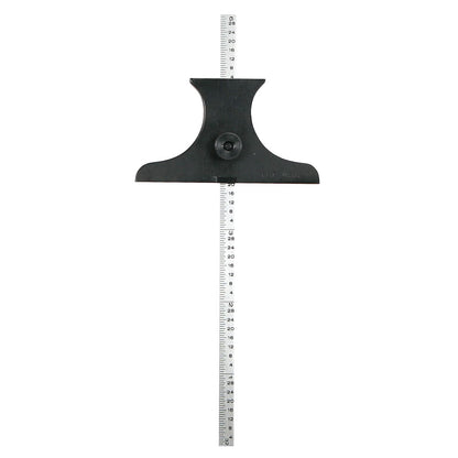 Depth Gage, 6" Steel Rule, PEC